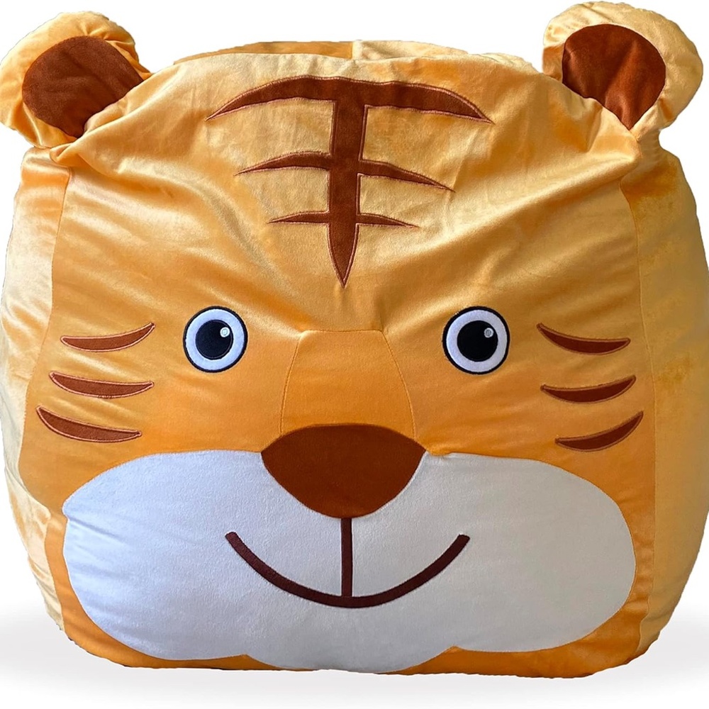 Stuffed Animal Storage Bean Bag Cover without Filling